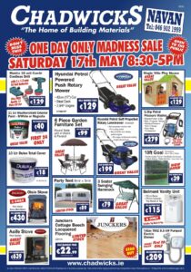 5230 Chadwicks NAVAN Madness Sale FLYER 17th May 2014 17